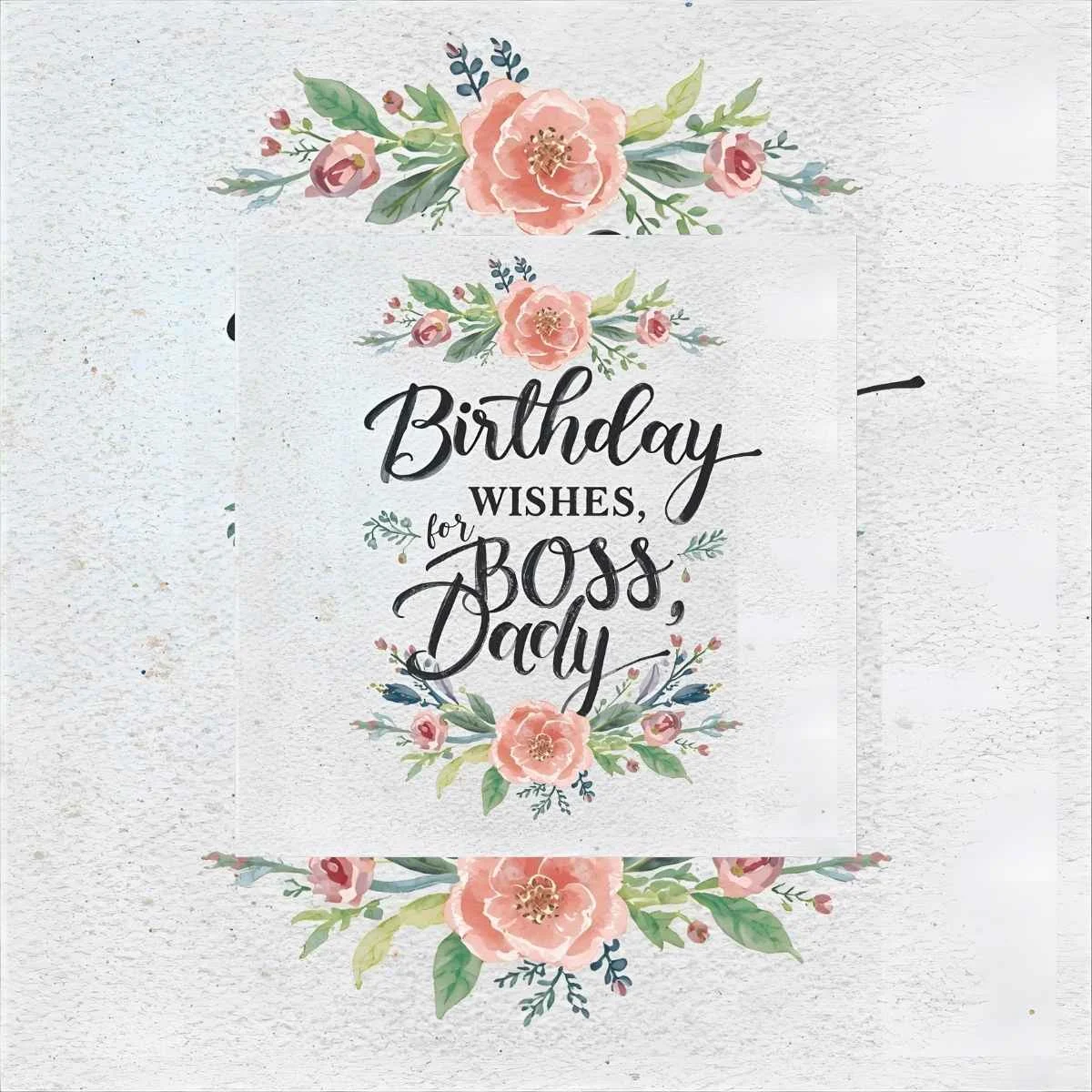 Birthday Wishes for Boss Lady