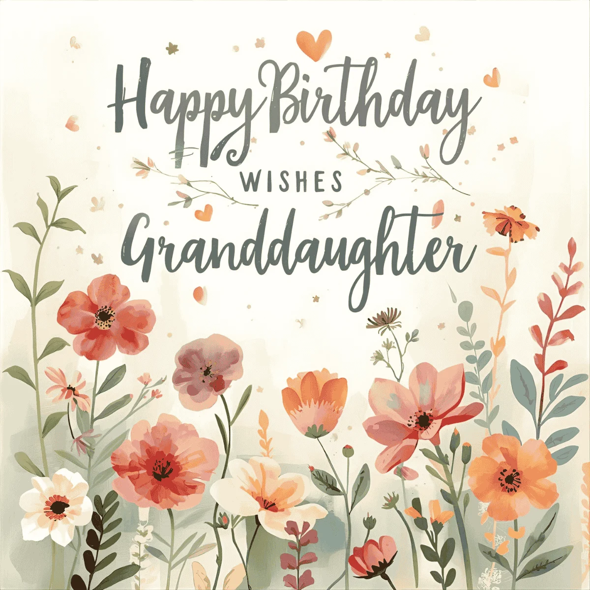 birthday wishes for granddaughter