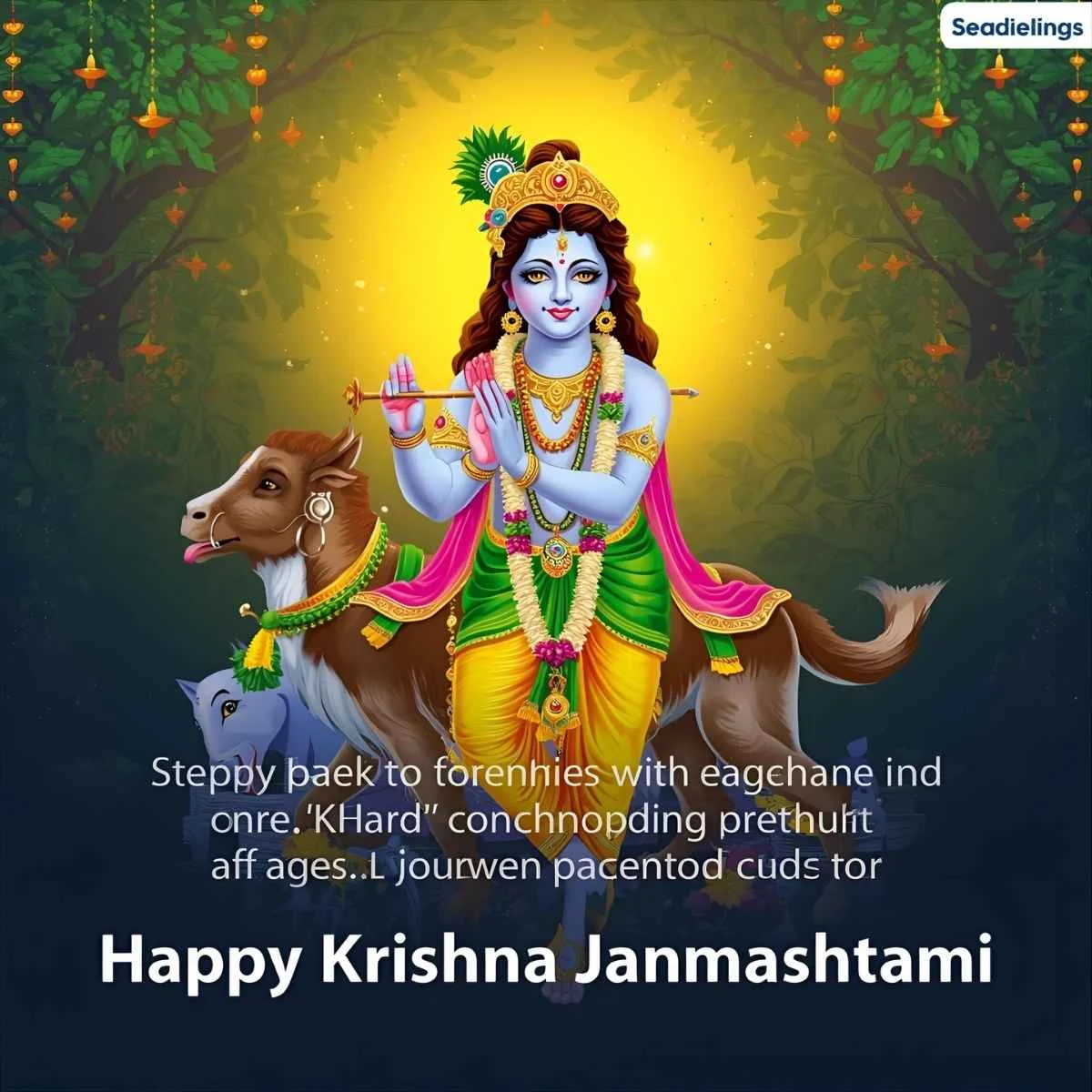 Happy Krishna Janmashtami Wishes