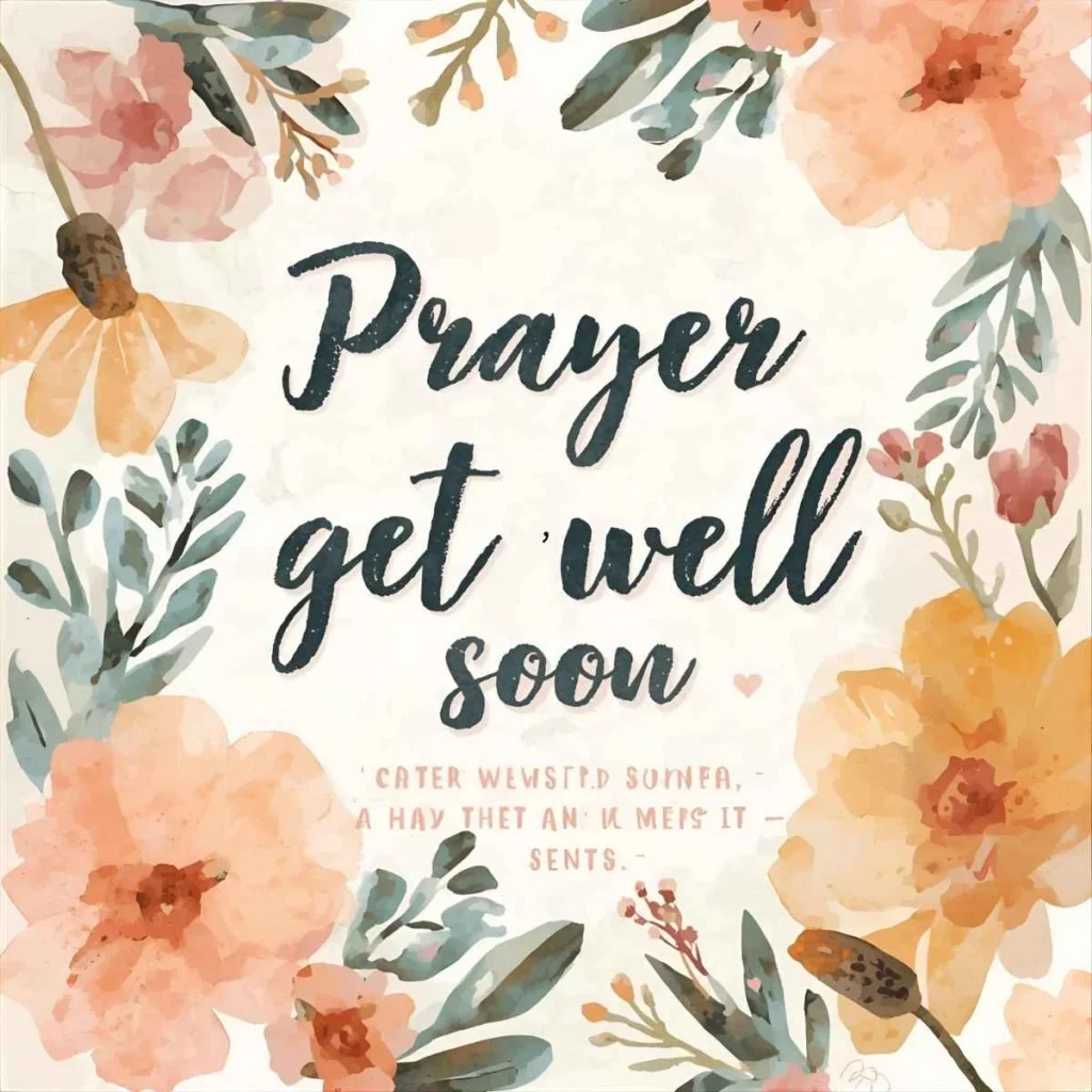 prayer get well soon message